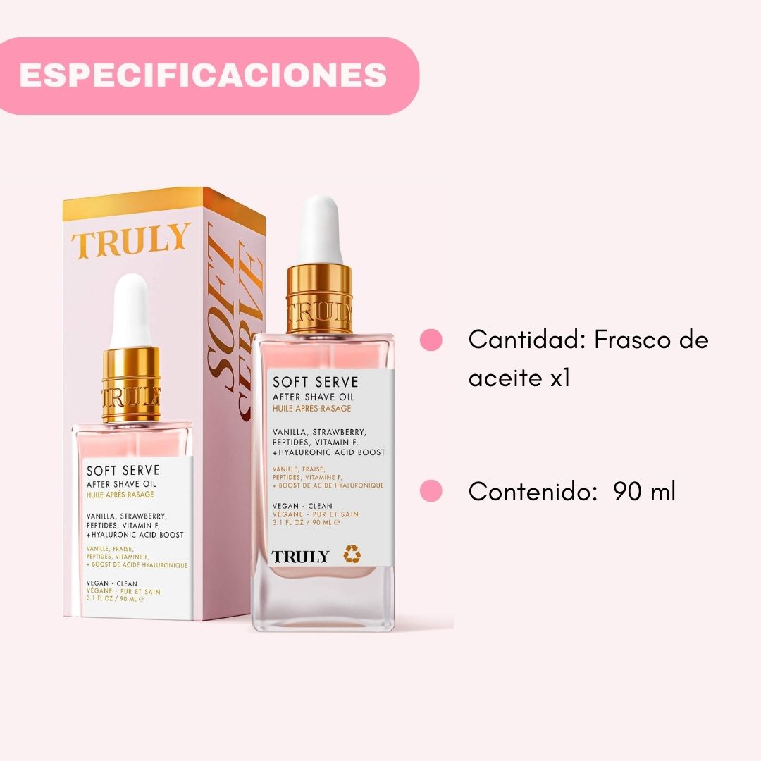 Truly Beauty® Aceite Soft Serve + Glazed Donut (Paga 1 y Lleva 2)